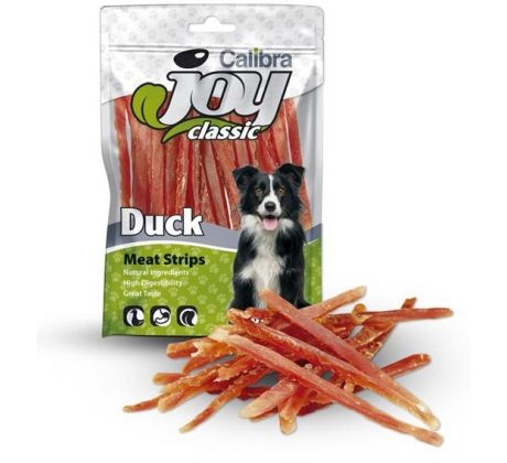 Pamlsok CALIBRA Joy DOG Classic Duck stripes 80 g