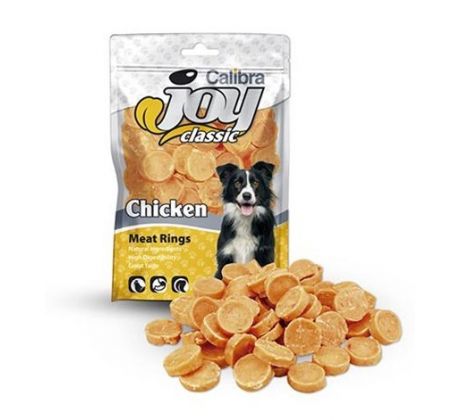 Pamlsok CALIBRA Joy DOG Classic Chicken rings 80 g