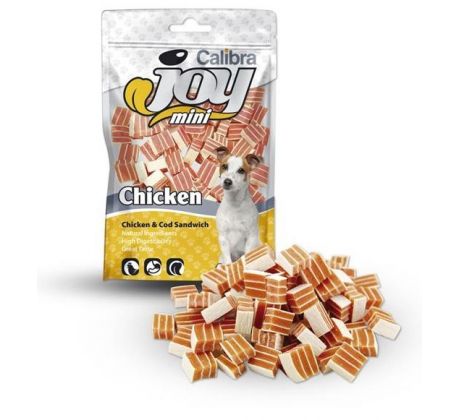 Pamlsok CALIBRA Joy DOG Mini Chicken&Cod Sandwich 70 g