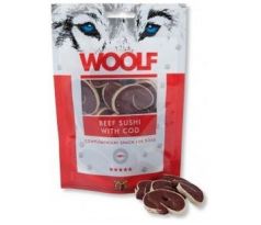 Pamlsok Woolf Dog Beef Sushi & Codfish 100 g