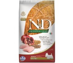 Farmina N&D dog LG Senior mini chicken,spelt,oats&pomegranate 2,5 kg