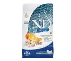 Farmina N&D dog OCEAN adult mini codfish, spelt, oats&orange 0,8 kg