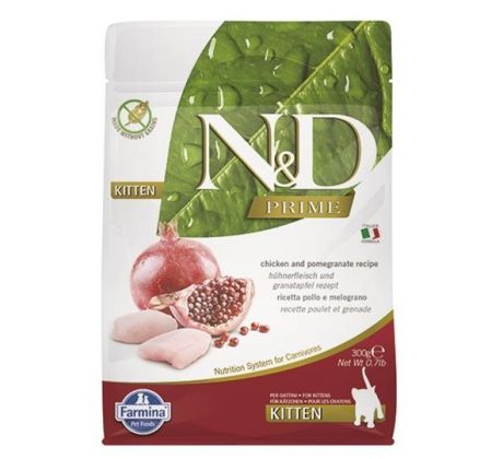 Farmina N&D cat PRIME kitten chicken&pomegranate 0,3 kg