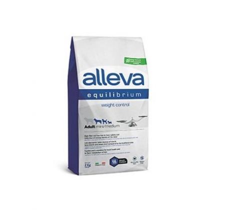 Alleva SP EQUILIBRIUM dog weight controll chicken& ocean Fish adult mini/medium 2 kg