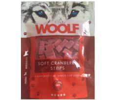 Pamlsok Woolf Dog Cranberry Soft Strips 100 g