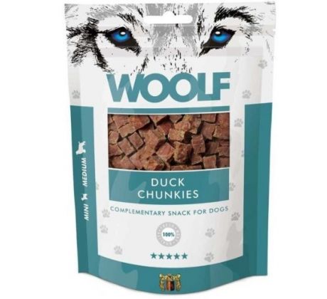 Pamlsok Woolf Dog Duck Chunkies 100 g