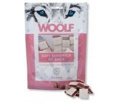 Pamlsok Woolf Dog Duck Soft Sandwich 100 g