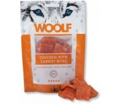 Pamlsok Woolf Dog Chicken & Carrot Bites 100 g