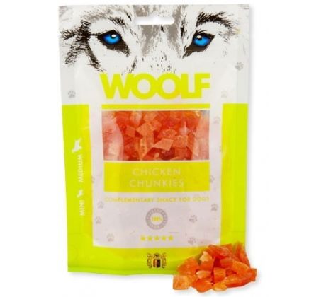 Pamlsok Woolf Dog Chicken Chunkies 100 g