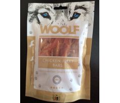 Pamlsok Woolf Dog Chicken Jerky Bars 100 g