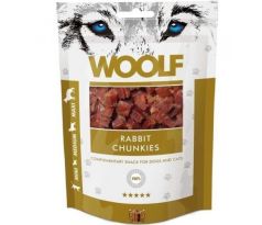 Pamlsok Woolf Dog Rabbit Chunkies 100 g