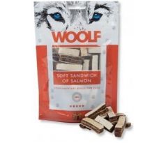 Pamlsok Woolf Dog Salmon Soft Sandwich 100 g