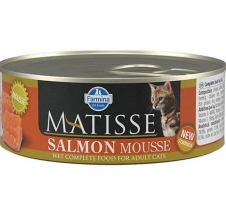 Farmina MO P MATISSE cat Salmon pena 85 g konzerva