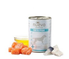 NUEVO dog Sensitive 100% Fish 375 g konzerva