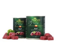 NUEVO dog Adult Beef 800 g konzerva