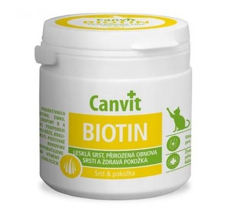 Canvit Biotin pre mačky 100 tbl. 100 g