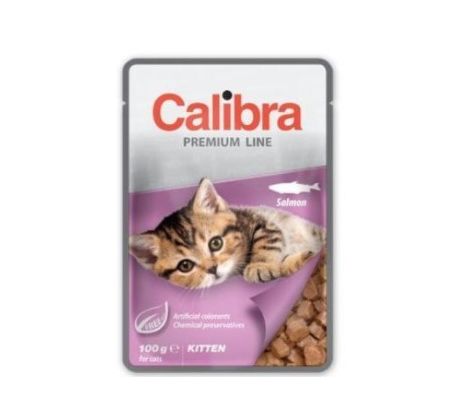 Calibra Cat Premium Kitten Salmon 100g