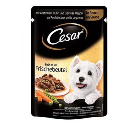 Mars CESAR kapsička dog chutné kuracie s mrkvou 100 g