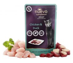 NUEVO cat Adult Chicken & Duck 85 g kapsičky