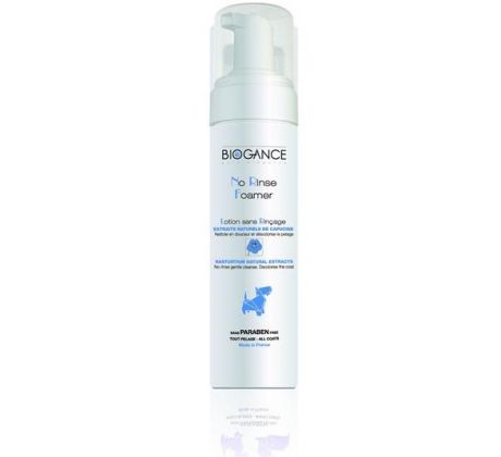 Šampón BIOGANCE bezoplachový No rinse foamer Dog (pena) 200 ml