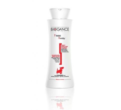 Šampón BIOGANCE Fleas Away Dog 250 ml (Repelentný proti parazitom pre psov)