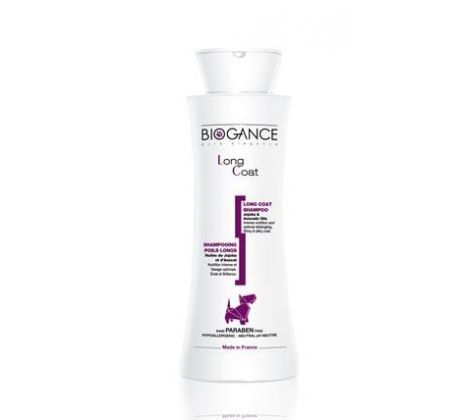 Šampón BIOGANCE Long Coat 250 ml (pre dlhú srsť)