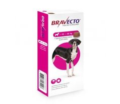 Bravecto žuvacie tablety XL 40-56 kg 1400 mg 1 x 1 tbl x 1 tbl.