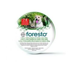 Foresto 1,25 g + 0,56 g obojok pre mačky a psy do 8 kg