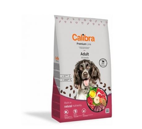 Calibra Premium Line Dog Adult Beef NEW 12 kg