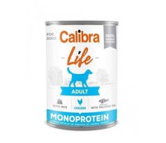 Calibra KONZERVA dog Adult Life Chicken & Rice 6 x 400g