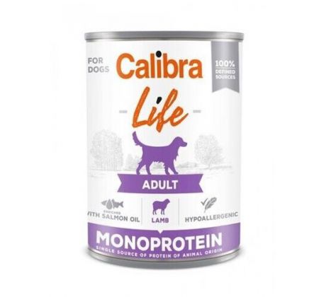 Calibra KONZERVA dog Adult Life Lamb 6 x 400g