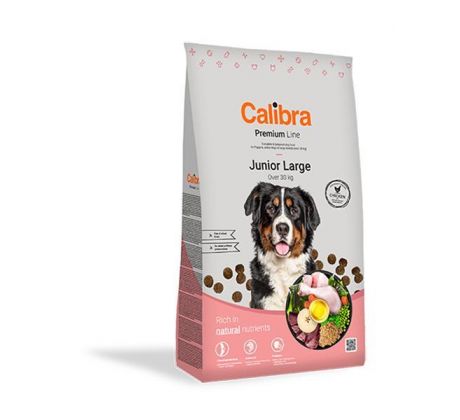 Calibra Premium Line Dog Junior Large 12 kg