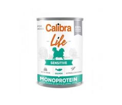 Calibra KONZERVA dog Adult Life sensitive Salmon & Rice 400g