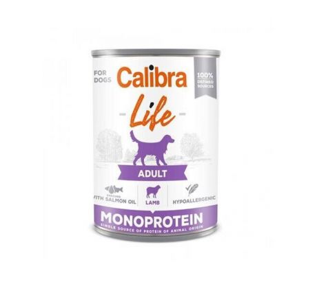 Calibra KONZERVA dog Adult Life Lamb 400g