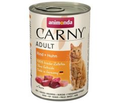 Animonda CARNY® cat Adult hovädzie a kura 800 g konzerva