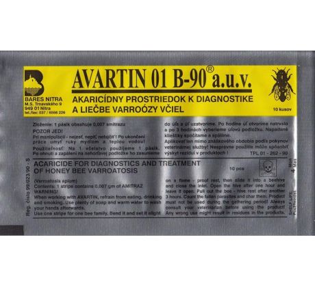 Avartin 01 B-90 pásiky 10 ks