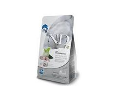 Farmina N&D dog WHITE (GF) adult mini, sea bass, spirulina & fenel 2 kg