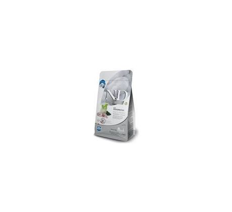 Farmina N&D dog WHITE (GF) adult mini, sea bass, spirulina & fenel 2 kg